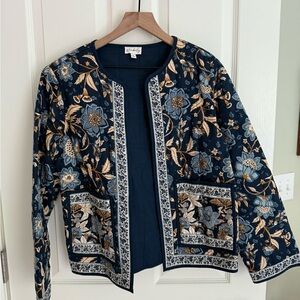 Floral Embroidered Jacket